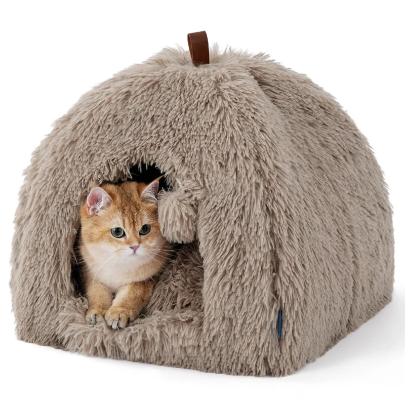 Cat Bed Cats Cat Cave - Plush Cat House Indoor