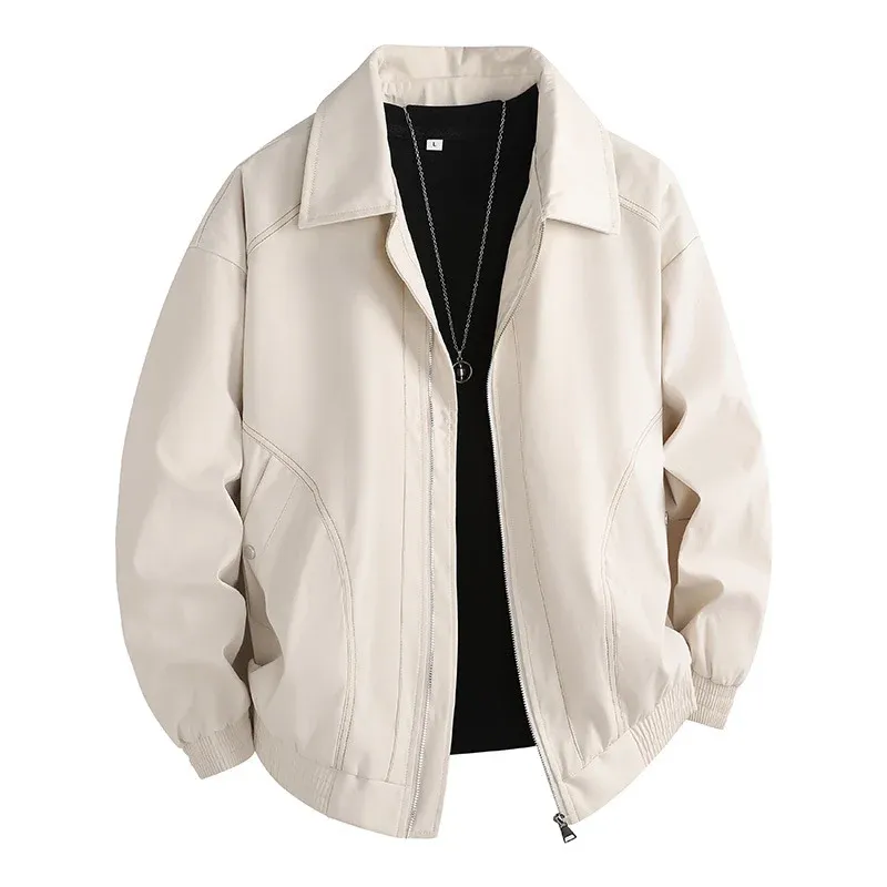 Herren Freizeitjacke mit modernem Schnitt und elastischen Bündchen – Taviero