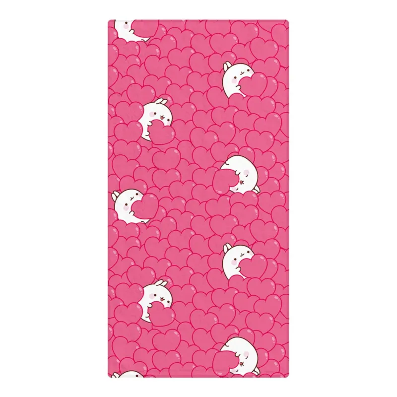 Produktbild Molang Handtuch Hearts 150 x 75 cm