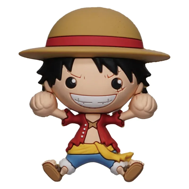 Produktbild One Piece 3D Schaumstoff-Magnet Luffy